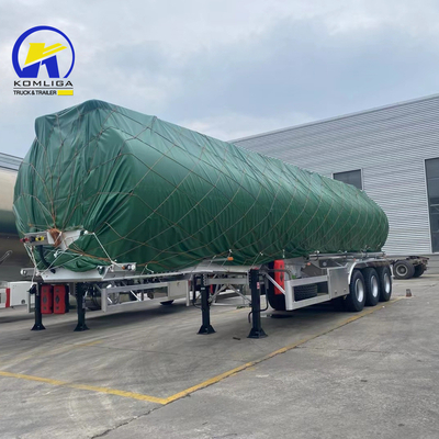 3 eixos 42000L 45000 50000 litros Tanque de combustível Semi-reboque para transporte de combustível