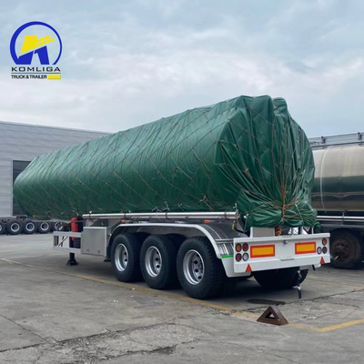 3 eixos 42000L 45000 50000 litros Tanque de combustível Semi-reboque para transporte de combustível