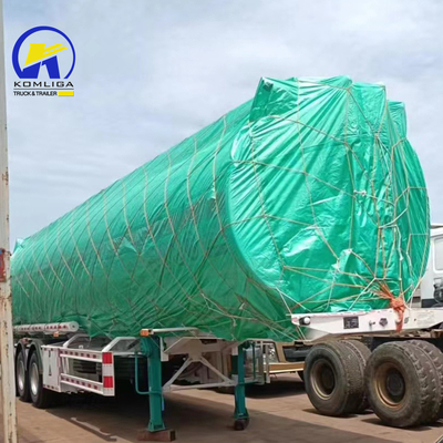 3 eixos 42000L 45000 50000 litros Tanque de combustível Semi-reboque para transporte de combustível