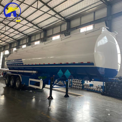Suspensão mecânica 3 eixos 40000L/42000L/45000L Alumínio liga de tanque Semi-reboque