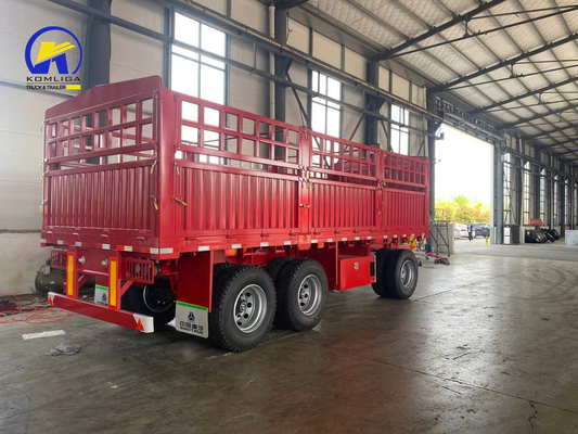 12500x2500x1650mm Caixa de ferramentas 1 peça 1m * 0,5m * 0,5m 3 eixos Sinotruk Full Trailer Truck