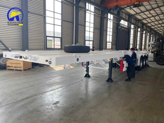 Semi-reboque de carga de 40 toneladas com serviço pós-venda