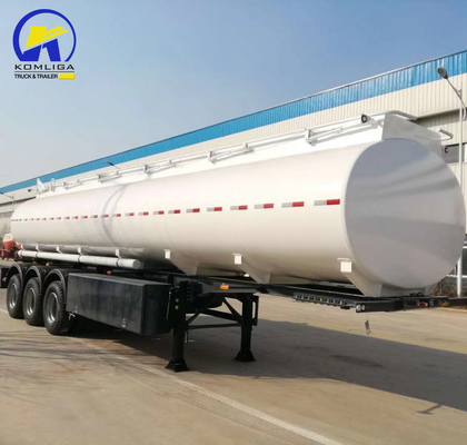 GCC Certificado 3 eixo 40 metros cúbicos Alumínio Tank Oil de combustível trailer para as necessidades africanas