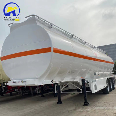 2 4 eixos 30000L 40000L Tanque de caminhada de alumínio/Camião-tanque/Semi-reboque para transporte de petróleo/combustível/diesel/gás/bruto/água/leite