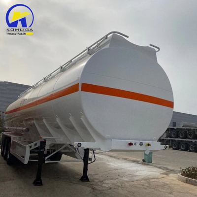 2 4 eixos 30000L 40000L Tanque de caminhada de alumínio/Camião-tanque/Semi-reboque para transporte de petróleo/combustível/diesel/gás/bruto/água/leite