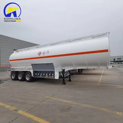 3 eixos 40000L combustível óleo gasolina tanque de petróleo bruto semi-reboque com sistema de travagem