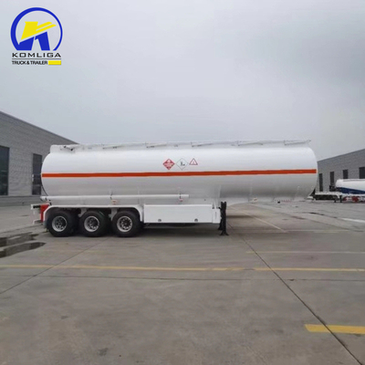 3 eixos 40000L combustível óleo gasolina tanque de petróleo bruto semi-reboque com sistema de travagem
