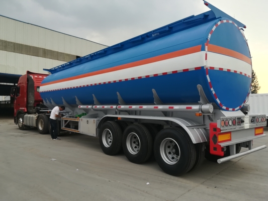 40000 42000 45000 Litros 40 45cbm Diesel Alumínio Carbono Aço Tanque de combustível/ Tanque de óleo/ Semi-reboque