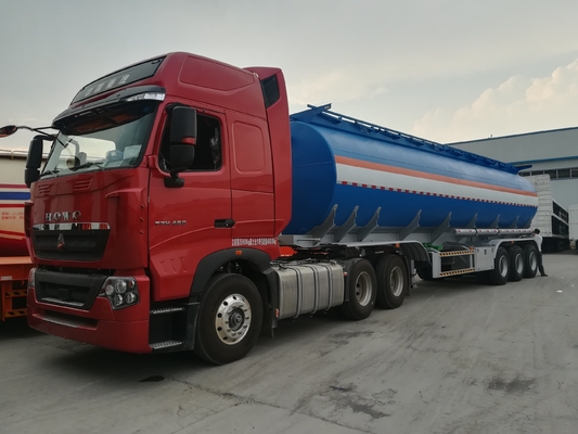 40000 42000 45000 Litros 40 45cbm Diesel Alumínio Carbono Aço Tanque de combustível/ Tanque de óleo/ Semi-reboque