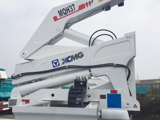 37 toneladas Base de rodas 7000-8000 mm Side Lifter Semi-trailer com capacidade de carga de 30-100t