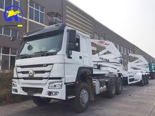 Slide Hydraulic 2*20FT 40FT Skeleton Container Side Loader Lifter para carga de contêineres