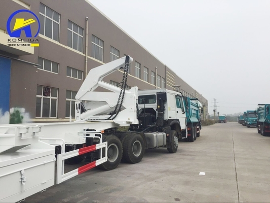 Slide Hydraulic 2*20FT 40FT Skeleton Container Side Loader Lifter para carga de contêineres