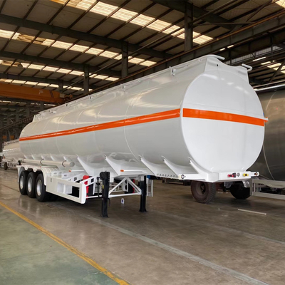 3 eixos de engrenagem Suspensão 45000/50000L Combustível Óleo Petróleo Cisterna Semi camião Tractor Trailers