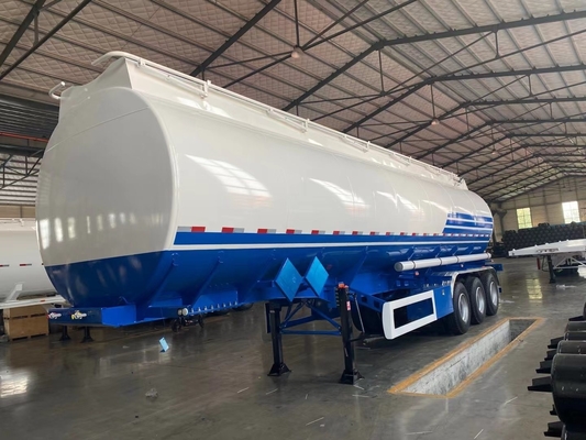 3 eixos de engrenagem Suspensão 45000/50000L Combustível Óleo Petróleo Cisterna Semi camião Tractor Trailers