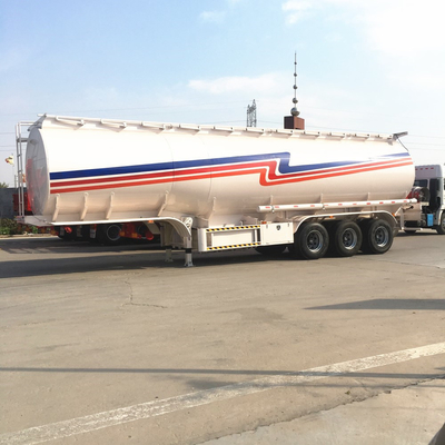 11500x2500x3900mm Tanker de combustível de piso semi-reboque para solução de transporte de combustível