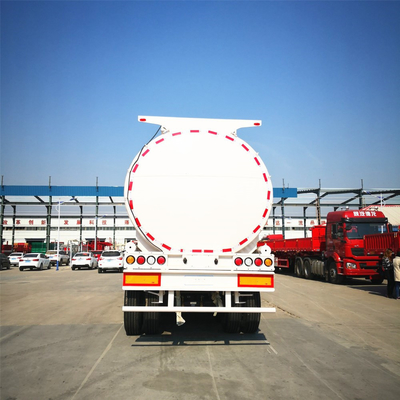 11500x2500x3900mm Tanker de combustível de piso semi-reboque para solução de transporte de combustível