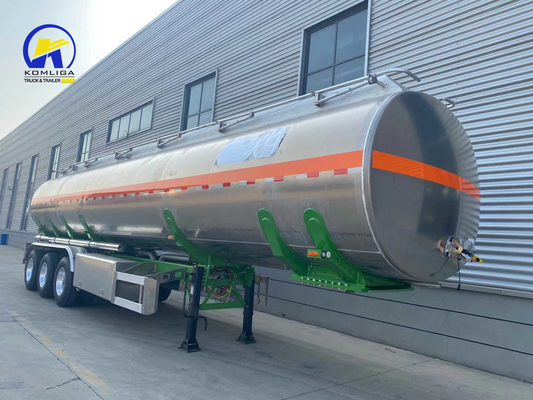 36000L/42000L/43000L Tanque pneumático/semirreboque de petroleiro para transporte de petróleo/combustível