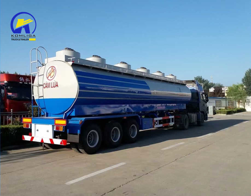 3 eixos 40000L combustível óleo gasolina petróleo bruto tanque de combustível de petróleo semi-reboque de alta capacidade