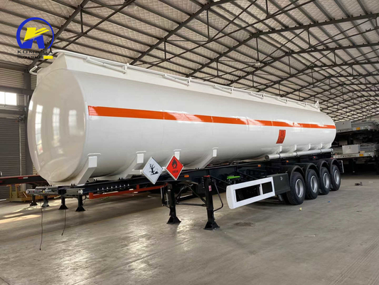 Venda direta 3 eixos tanque de óleo Feul Tanker Trailer com 1820mm rodapé