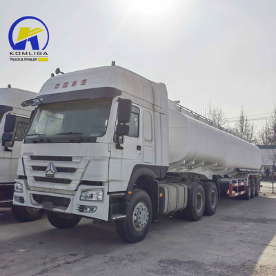 3 eixos 42cbm Tanque de combustível Semi-tailer Container de óleo Semi-reboque com apoio técnico