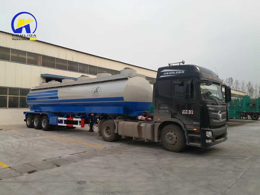 3 eixos 42cbm Tanque de combustível Semi-tailer Container de óleo Semi-reboque com apoio técnico