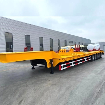 3 eixos 60 toneladas Lowboy Trailers com serviço pós-venda