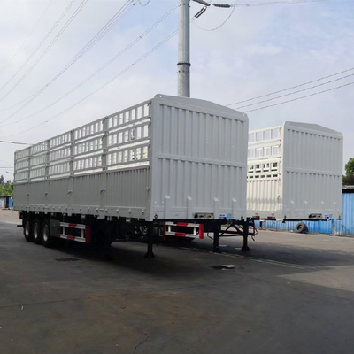 Caixa de ferramentas de uma peça 1m * 0,5m * 0,5m vedação plana semi-reboque para transporte de carga