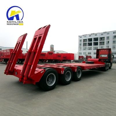 1820mm Tread Lowboy Trailer Dolly Chassis na Nigéria com ABS Anti-bloqueio Sistema de travagem