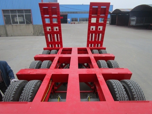 Semi-reboque de 70 toneladas para transporte de equipamentos pesados