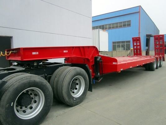 Semi-reboque de 70 toneladas para transporte de equipamentos pesados