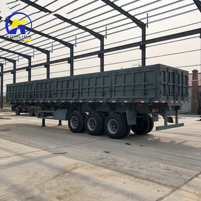 Caixa de ferramentas de uma peça 1m * 0,5m * 0,5m Sinotruk Heavy Trailer 3 eixos 80t Cargo Semi-trailer