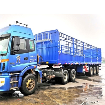 Semi-remolque de vedação de dois velocidades Jost Spport Leg 3 Axles 4 Axles para transporte de carga