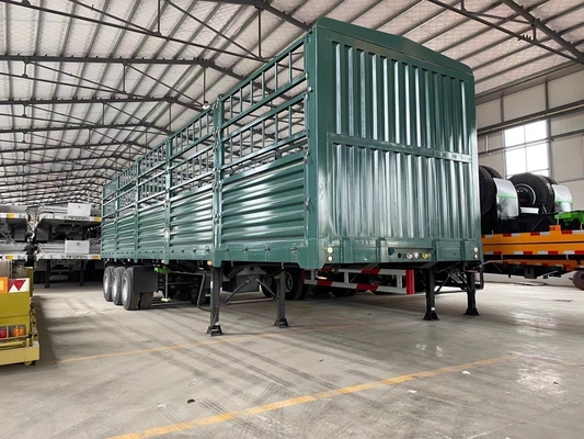 Semi-remolque de cerca 6X4 com 1820 mm de trilha e jost 2.0 ou 3,5 polegadas King Pin