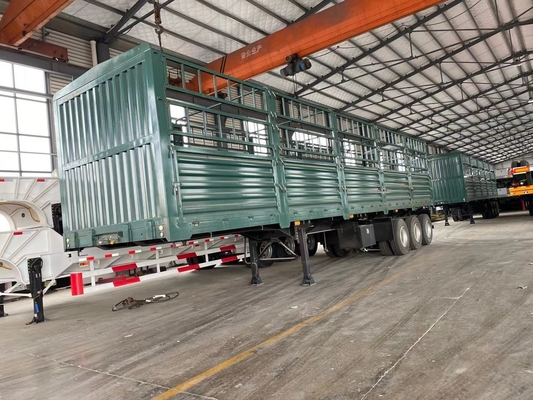Semi-remolque de cerca 6X4 com 1820 mm de trilha e jost 2.0 ou 3,5 polegadas King Pin