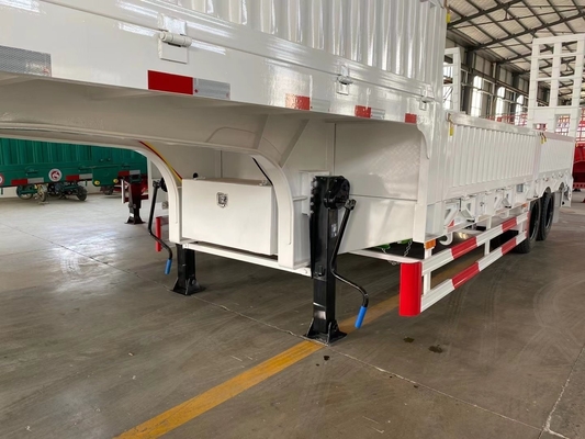 Dimensões do reboque de cama baixa Pescoço de ganso para 2-5 eixos 3 eixos 4 eixos Não auto-dumping
