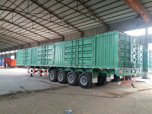 Sistema de travagem antibloqueio ABS 3 eixos 4 eixos Box Type Semi-Trailer com porta conversível