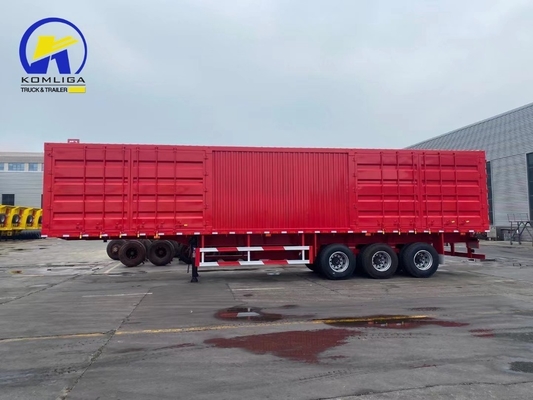 Sistema de travagem antibloqueio ABS 3 eixos 4 eixos Box Type Semi-Trailer com porta conversível