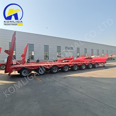 Melhor Semi-reboque de transporte de 150 t 200 t 250 t com eixo múltipla