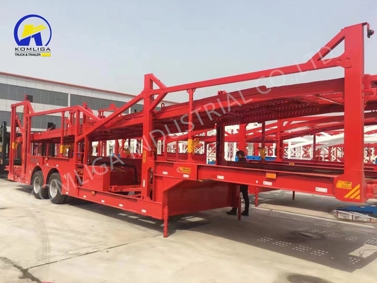 Classe de carga pesada 3 Transporte de veículos de eixo Transporte de semi-camiões Remolque com elevador hidráulico