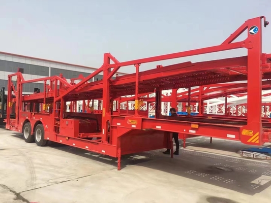 Central Asia Semi-trailer Carro pesado transportador com ABS sistema de travagem anti-bloqueio