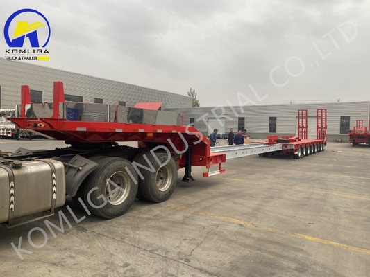 Jost 2.0/3.5 Inch King Pin Multi Axles 60/80/100 Tons Semi-trailer para a Rússia