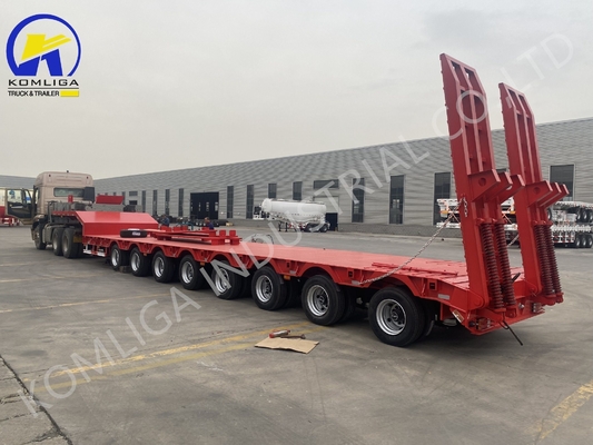Jost 2.0/3.5 Inch King Pin Multi Axles 60/80/100 Tons Semi-trailer para a Rússia