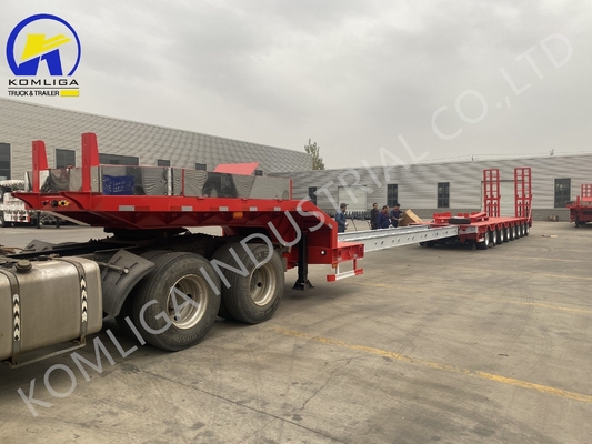Jost 2.0/3.5 Inch King Pin Multi Axles 60/80/100 Tons Semi-trailer para a Rússia