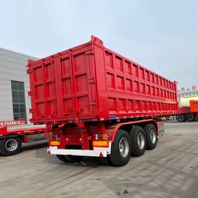 Utilidade Tipper Semi-Relógio Corpos Dump Trailer com suporte de serviço pós-venda