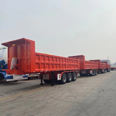 Utilidade Tipper Semi-Relógio Corpos Dump Trailer com suporte de serviço pós-venda