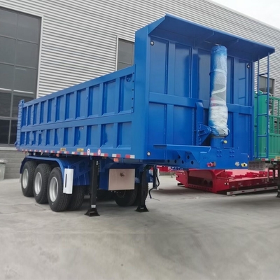 Suspensão Mecânica 3 eixo tipper Semi-trailer Dump Body Trailers a preços acessíveis
