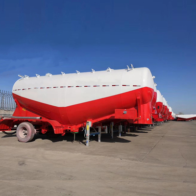 12 Pneus 35 40 45 Meter cúbico Cimento em massa de potência seca trailer para a sua necessidade
