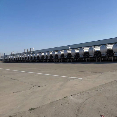 Transporte de pós a granel de forma eficiente com 60cbm de tanque de pós e válvula de relevo Wabco Re6