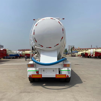 3 eixos Cimc Cement Bulker Trailer com 35m3 40m3 45m3 Capacidade e 2 transportadores de pneus de reposição