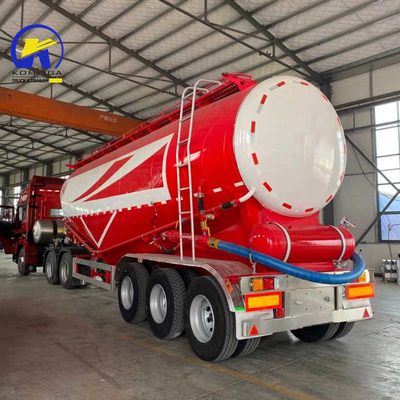 50 T Capacidade de carga ABS Opcional 2 eixo 3 eixo cimento Bulker cimento Tanker semi-reboque